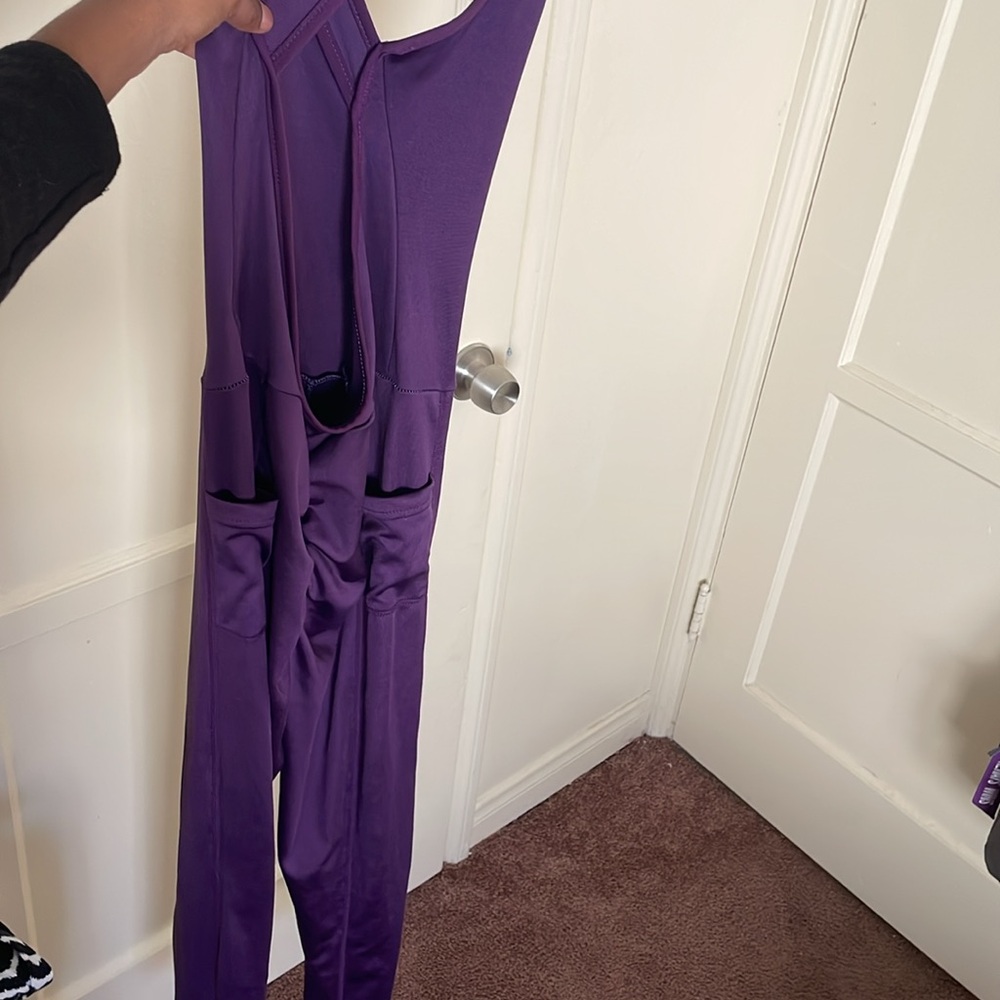 Purple Jumpsuit - Picture 4 of 5